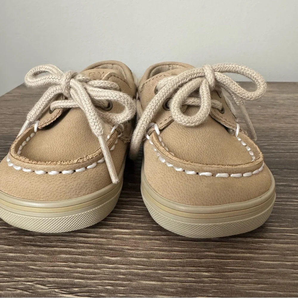 Sperry Top-Sider Baby Boys Crib Boat Shoes Sneakers Sz 1 EUC